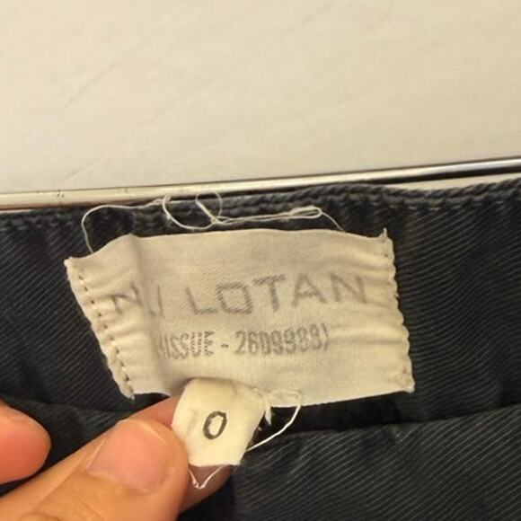 Nili Lotan East Hampton Crop Pants in Black US‎ 0 Dark Casual Trousers Office - Picture 5 of 7